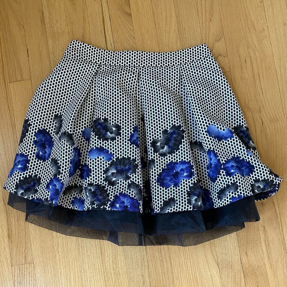 Express Floral Skirt